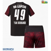 RB Leipzig Yan Diomande #49 Tredjedraktsett Barn 2025-26 Kortermet (+ Korte bukser)